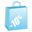 Sac pourcentage Soldes -10% 