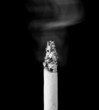 Smoking cigarette