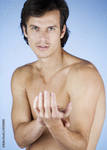Photo: Portrait of a young man Portrait of a young man