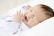 A baby crying