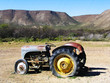 Verrosteter Traktor