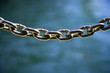Photo: Metal chain. Metal chain.