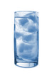 Ice in glass Ice in glass
