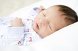A baby sleeping