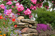 mur fleuri en Bretagne