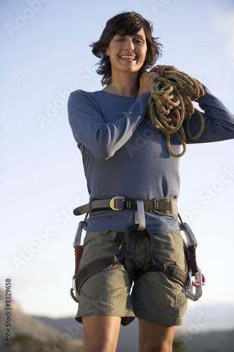 Photo: Portrait of a climber Portrait of a climber