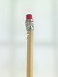Chewed pencil