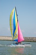 catamaran en action