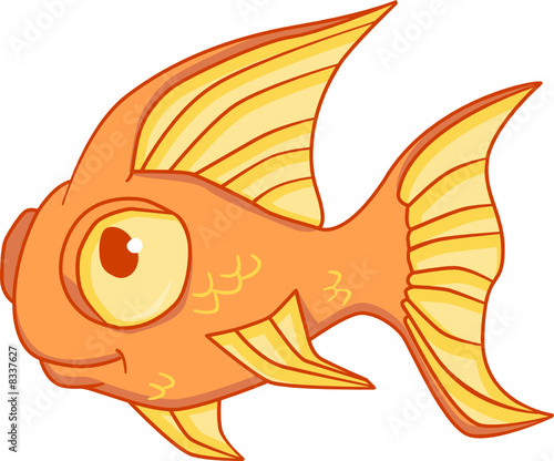 goldfish cartoon. Goldfish cartoon