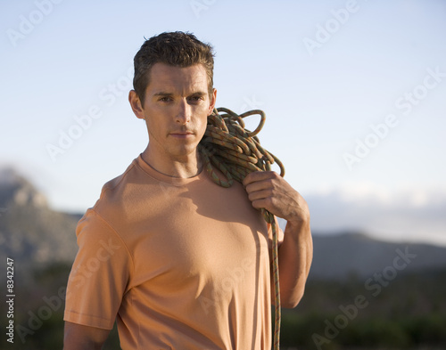 Photo: Portrait of a climber Portrait of a climber