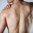 A male nude, back view
