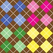 Colored Argyle Pattern