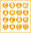 Miscellaneous office and communication vector icons