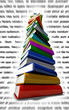 Latin Books Pile