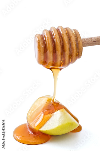 Photo: honey and apple honey and apple