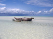 Traditional Dhow in Zanzibar, Tanzania