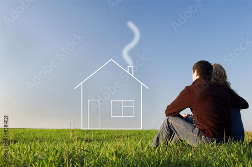 guy and girl in the field and dreams about home