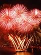 Red fireworks