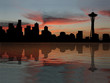 Seattle at sunset