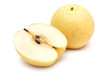 Sliced Nashi Pears