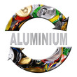 Aluminum recycling symbol