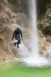 Jump into water