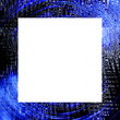 Blue Black Frame