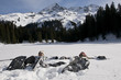 Snowshoeing im Silbertal