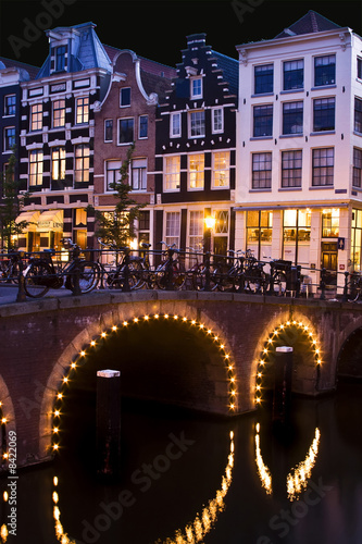 Amsterdam at night