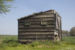 Old Barn standing in the polder
