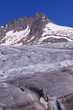 Rohnegletscher - Reste der Eiszeit