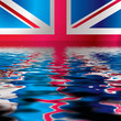 British flag reflect