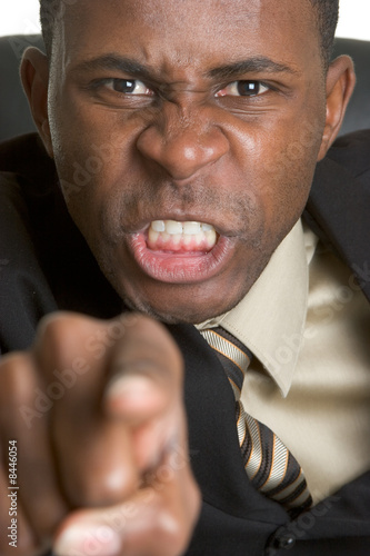 Photo: Angry Businessman Angry Businessman