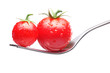 Tomatoes On Fork Tomatoes On Fork