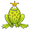 Lachender Froschkönig