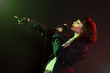 woman sing a song