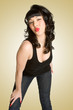 Pinup Girl Puckering