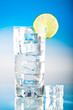 Tall iced drink