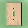 Light Wood Switch Plate
