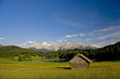 Heuhütte mit Geroldsee