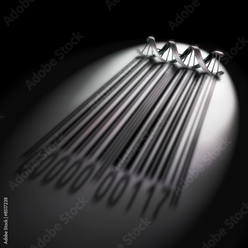 Illustration: ADN code-barres ADN code-barres