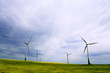 Wind turbines farm