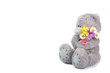 Teddy with flowers