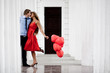 Kissing couple
