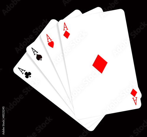 Photo: Four aces Four aces
