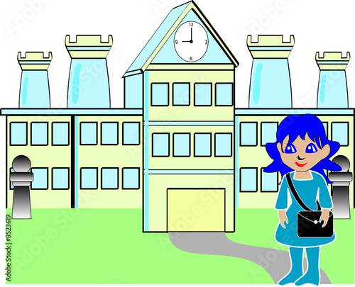 Illustration: paaralan paaralan
