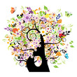 Bautiful floral tree