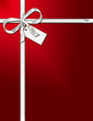 Holiday Package with Ribbon