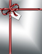 Holiday Package with Ribbon