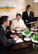 Business people having a meeting